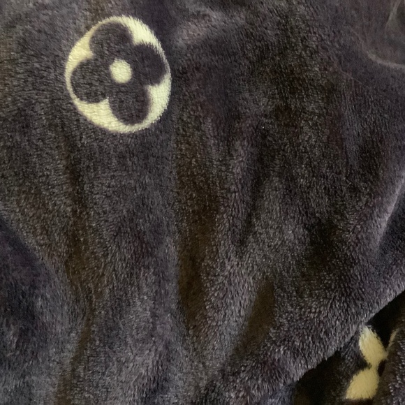 Blanket 150*200cm velour very soft double sided blue purple ,new warm - Picture 5 of 7